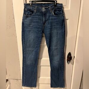 Men’s Levi’s 527 33x34 Slim Bootcut Blue Jeans